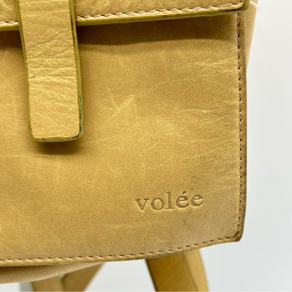 Volée Drawstring Backpack Yellow/Tan Beige - Picture 2 of 14